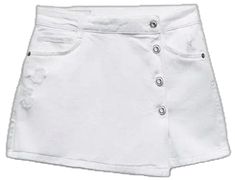 Casual Zara Bottoms With Button Closure, Zara Casual Bottoms With Button Closure, Casual Zara Shorts With Button Closure, Zara Casual Shorts With Button Closure, Denim Skort, Zara Shorts, Zara White, Skorts, Trim Detail