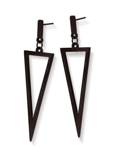 PRICES MAY VARY. GOTHIC PUNK BLACK TRIANGLE EARRINGS: The Black Triangle earrings are the perfect accessory for anyone looking to add a touch of punk or gothic style to their outfit. These earrings are easy to wear and suitable for both daily wear and special occasions SIZE & LENGTH: The Pendant measure 0.67 inches in width, 2.56 inches in height MATERIAL: The Black Triangle Earring are made of high quality Titanium Steel. They are also lightweight and easy to wear. PERFECT GOTHIC EARRINS FOR WO Emo Earrings, New Year Jewelry, Earrings Goth, Earrings Punk, Earrings Gothic, Goth Earrings, Punk Earrings, Gothic Earrings, Earrings Halloween