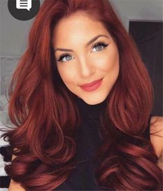 Red Hair With Highlights, Hair Color Burgundy, Burgundy Hair, Auburn Hair