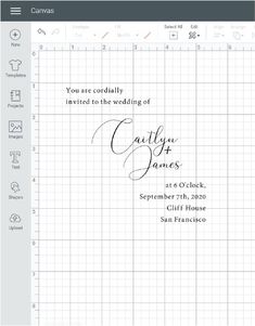 an image of a wedding card in microsoft