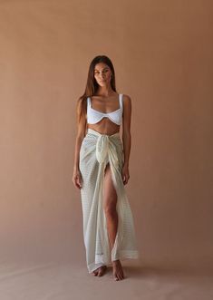 Capri Sarong | The Beach People Poolside Cocktails, Black Sarong, The Beach People, Beach People, European Summer Outfits, Beach Attire, Seaside Getaway, Beach Accessories, European Summer