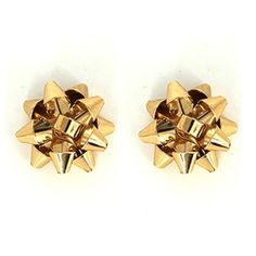 Gold Bow Stud Christmas Earrings - Christmas Jewelry Xmas Earrings, Bow Christmas, Christmas Bow, Earrings Christmas, Holiday Earring, Christmas Mom, Celebrate Christmas, Bow Earrings, Holiday Jewelry