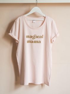 Mama And Mini, Dress Up Boxes, Matching T Shirts, Heirloom Doll, Mama Style, Mini Fashion, Text Color, Combed Cotton, Little One