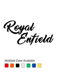 Royal Enfield, Vinyl, ? Logo