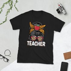 "As a special education teacher, you know the importance of believing in your students and support their academic and personal growth. That's why this tee is the perfect reminder of your commitment to them and why you do what you do. Wear it proudly and show your students that you believe in them! ✨PRODUCTS DETAIL: * 100% ring-spun cotton * Sport Grey is 90% ring-spun cotton, 10% polyester * Dark Heather is 65% polyester, 35% cotton * 4.5 oz/yd² (153 g/m²) * Shoulder-to-shoulder taping * Quarter-turned to avoid crease down the center * Blank product sourced from Bangladesh, Honduras, Haiti, Mexico, or Nicaragua ✨ SIZING: See the size guide in the gallery for exact measurements. If you want more of a tight ladies' fit, we suggest going down one size. If not, take your normal size. ✨CUSTOM A Back To School Teacher Appreciation T-shirt, Short Sleeve Letter Print T-shirt, Short Sleeve T-shirt For School Spirit, School Spirit Short Sleeve T-shirt, Back To School T-shirt With Text Print For Teaching, Back To School Text Print T-shirt For Teaching, Teacher Appreciation Crew Neck T-shirt For Back To School, Back To School Graphic Tee For Teaching, Educational College T-shirt With Letter Print