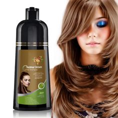 PRICES MAY VARY. MAGIC HAIR DYE SHAMPOO: Transform Hair color in 5-20 Minutes, semi permanent long lasting up to 6 weeks; coloring hair in your desired color quickly and effectively; nourishes and protects hair from falling and scalp itching; SAFE ALL NATURAL HAIR DYE – Joyful Young color depositing shampoo organic hair color contains active natural hair dye ingredients - ANGELICA ARCHANGELICA, CHRYSANTHEMUM FLOWER, PUNICA GRANATUM FRUIT; TRUE LASTING COLOR SHAMPOO – Unlike chemical laden hair d Hair Color For Gray Hair, Color For Gray Hair, Overtone Hair Color, Hair Coloring Shampoo, Gray Hair Coverage, Natural Hair Dye, Beard Dye, Organic Hair Color, Shampoo For Gray Hair