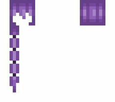 an image of a pixellated purple object