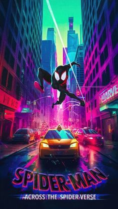 spider - man across the spiderverse poster