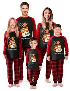 PRICES MAY VARY. 【Family Matching Set】: The Christmas Pjs are sold and priced as sets which include one long sleeve top and one matching bottom pant. Comes in sizes for women and men, adult and youth for a picture-perfect matching look during the holidays. Stretch fabrics, elastic waist, and Breathable, soft, comfortable, lightweight Family Christmas Pajamas can be worn at home year-round. 【Xmas PJ Design】: These pajamas with Christmas pattern are ideal for warming up with the whole family on a Family Christmas Pictures In Pajamas Xmas Cards, Christmas Jammies Family, Pjs For Women, Christmas Pjs Family, Xmas Pjs, Xmas Pajamas, Matching Family Christmas Pajamas, Comfy Pjs, Christmas Jammies