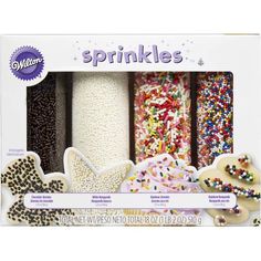 sprinkles are in the box and ready to be eaten