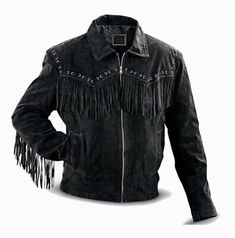 Find ideas๏ฟฝand inspiration for men Traditional Western cowboy Leather Jacket coat With Fringes Bone and Beads, Mens Coats Jackets Cowboy Leather Jacket, Mens Western Jackets, Western Jackets, Cowboy Jacket, Mens Western, Tweed Waistcoat, Fringe Leather Jacket, Western Jacket, Leather Short