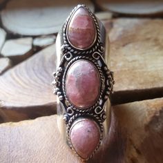 Brand New Handmade Rhodochrosite Silver Statement Ring. Size 7.25 925 Stamped New To Poshmark? Use Referral Code Kimberlyn222 To Receive $10. Large Diamond Band, Pink Sterling Silver Crystal Ring, Pink Sterling Silver Crystal Open Ring, Rhodochrosite Jewelry Rings, Rhodochrosite Crystal Necklace, Rhodochrosite Jewelry, Opal Stacking Ring, Yellow Gold Solitaire Ring, Sterling Silver Spoon Ring