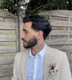 Men Haircut 2024, Faded Mullet Men, Taper Fade Mullet, Short Flow Haircut Men, Mens Haircuts Thick Hair, Hair Types Men, Fade Beard, Mens Haircuts Short Hair