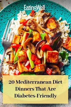 From start to finish, these recipes only take 30 minutes or less to prepare, so they're easy and delicious options for dinner tonight. Enjoy the flavors of legumes, seafood and ample produce, which are staple ingredients of the Mediterranean diet, one of the healthiest eating patterns you can follow. Plus, with complex carbs and low counts of saturated fats and sodium, these dinners are perfect for a diabetes-friendly eating pattern. #mediterraneanrecipes #mediterraneanfood #mediterraneandishes Chickpea Potato Curry, Chickpea Potato, Meals Throughout The Day, Hummus Dressing, Vegetarian Recipes For Beginners, Stuffed Sweet Potato, Low Sodium Recipes