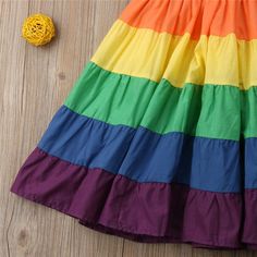 Product Title: Girls Suspenders Rainbow DressKeyword Tag: Toddler Ball Gowns Cheap*Soft Feeling & Cozy Comfortable* Available for Machine Wash as well as TumbleDry* Imported Are you look for a best quality and affordable dress? Then Girls Suspenders Rainbow Dress is the best one for you! The New style with amazing designs for reflect fashion vibes that will embrace you the moment you wear them. The pattern of Girls Suspenders Rainbow Dress is and you can wear Girls Suspenders Rainbow Dress in sa Girls In Suspenders, Cheap Gowns, Girls Smock, Girl Rainbow, Rainbow Dress, Sleeveless Long Dress, Sling Dress