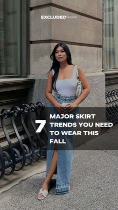 We love a good skirt moment. Filter all articles by body type, size, height, age, and budget at Excluded Fashion. Skirt Trends, Fashion Outfits, Fashion Skirts, Skirts, Skirt Outfits, Fall Skirts, Maxi Skirts. Fashion Major