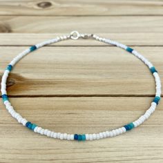 Anklet Ideas Bead, White Round Bead Anklets For Summer, White Round Beads Anklet For Summer, White Beaded Anklet For The Beach, White Beaded Anklets For Beach, Bohemian White Strand Anklets, White Bohemian Strand Anklets, White Beaded Anklets With Round Beads, White Anklets With Colorful Beads As A Gift