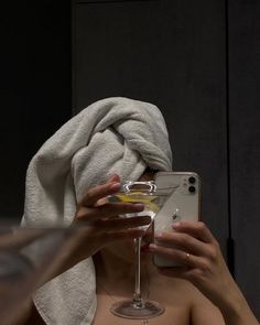 The Mirror, A Woman, Wine, Mirror, Glass