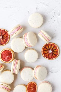 Orange Macarons, Macarons Recipe, Orange Cream Cheese, Macaron Filling, Orange Frosting