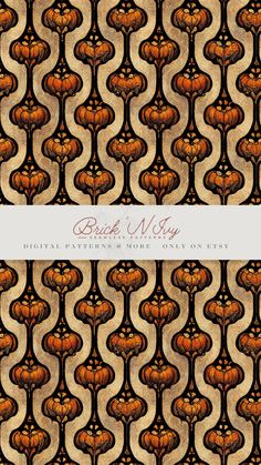 a book cover with an image of pumpkins on the front and back side of it