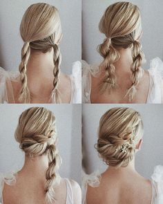 Easy Homecoming Hairstyles, Sanggul Modern, Wedding Hairstyles Tutorial, Elegant Wedding Hair, Fishtail Braid, Peinados Fáciles Para Cabello Corto, Hairstyles Summer, Beach Hairstyles, Penteado Cabelo Curto