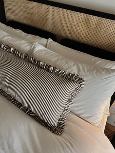 Scatter Cushions On Bed, Nyc Apartment, Lumbar Pillow Cover, Big Boy, Dream Bedroom, Bedroom Inspo, House Inspo, New Room, Guest Bedroom