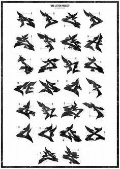 an old black and white poster with different types of birds