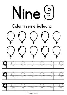 the printable letter g worksheet for children to learn how to write and draw balloons