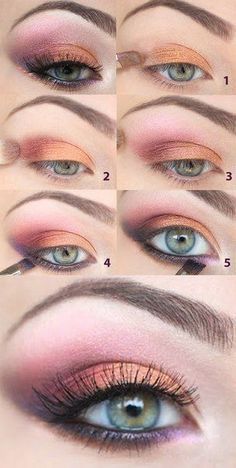 Pink Smoky Eye, Trucco Smokey Eye, Maquillage Yeux Cut Crease, Make Up Designs, Grey Eyes, Smokey Eye Makeup Tutorial, Fall Makeup Looks, Beauty Make-up