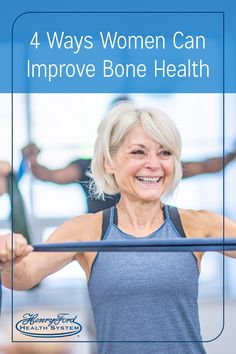 Women’s Health and Wellness: 4 Ways Women Can Improve Bone Health. For women, your risk of poor bone health and osteoporosis increases after menopause. Learn the facts about how your lifestyle can positively or negatively affect your bone health and tips for what you can do to strengthen your bones. Foods Good For Osteoporosis, Stretches For Osteoporosis, Herbs For Osteoporosis, Clean Arteries, Health For Women, Yoga For Osteoporosis Bones