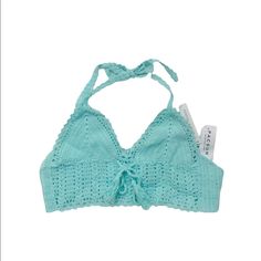 Beautiful Bikini Top From Pacsun. Kendal & Kylie. Brand New With Tags. Knit. Baby Blue In Color, 100% Cotton And 100% Polyester Lining. Beachy Crochet Swimwear For Spring, Casual Stretch Crochet Top For Beach, Spring Crochet Top For Poolside, Seamless Crochet Top For Beach In Spring, Seamless Crochet Top For Summer Vacation, Seamless Crochet Top For Spring Beach Outings, Spring Poolside Crochet Summer Top, Blue Crochet Swimwear For Poolside, Crochet Blue Swimwear For Beachwear