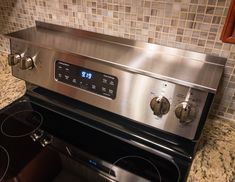 PRICES MAY VARY. Application: 20", 24", 30", 36", 40" and 48" Wide Kitchen Stoves Installation: Mounts Magnetically or with Double Sided Self-Adhesive Circles. Both are included with your purchase. Material: 304 Stainless Steel Finish: #4 Brushed Finish Thickness: 20ga = .036" = 1mm This shelf is all about convenience! Installation is simple: for magnetic stoves, stick included double sided tape mount magnets to shelf and shelf to stove and for non-magnetic stoves, stick included self-adhesive c Stove Spice Shelf, Stove Shelf, Stove Installation, Stainless Steel Stove, Spice Shelf, Spice Racks, Spice Storage, Kitchen Spices, Kitchen Stove