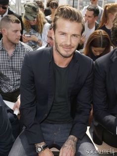 ... Outfit Americana, David Beckham Pictures, Outfits Rock, Celeb Pictures, Celebrity Style Men, Beckham Fashion, F Men