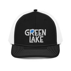 FREE SHIPPING! Spicer's Green Lake Minnesota - on a comfy hat! This Richardson 112 has a classic structured fit, adjustable plastic snapback, and a curved visor that matches its underbill. 60% cotton, 40% polyester 100% polyester mesh back Structured, mid-profile, six-panel cap Pre-curved contrast stitched visor Underbill matches visor color Adjustable plastic snapback Trucker Hat With Curved Brim And Breathable Fabric, Trucker Hat With Curved Brim And Breathable Design, Breathable Curved Bill Hats For Baseball Season, Trucker Hat With Breathable Curved Brim, Flat Bill Mesh Hat For Baseball Season, Spring Breathable Hat With Curved Visor, Spring Hat With Breathable Curved Visor, Breathable Hat With Curved Visor For Spring, Spring Sports Trucker Hat With Curved Bill