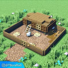 Villa Minecraft, Easy Minecraft Houses, Minecraft House Tutorials, Cool Minecraft Creations