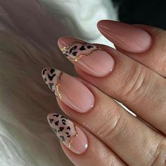 Print Nail Art, Animal Print Nails Art, Pretty Nail Art Designs, Pretty Acrylic Nails, Chic Nails, Fancy Nails