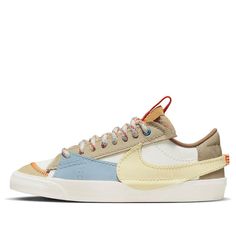 (WMNS) Nike Blazer Low '77 Jumbo 'Summer Vibe' DX6043-171 - KICKS CREW Nike Blazer Low 77 Jumbo, Nike Blazer 77, Blazer 77, Sneaker For Women, Nike Blazer Low 77, Nike Blazer Low, Blazer Low, Hot Sneakers, Nike Blazer