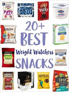 the top 20 best weight watchers snacks for kids and adults to eat in their lunch boxes