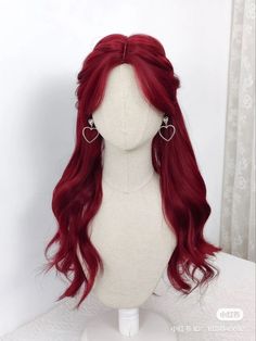 Hair Doctor, Red Hair Inspo, Cosplay Hair, Hair Stylies, Hair Up Styles