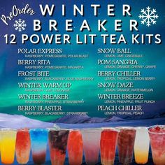 Christmas Tea Kits Herbalife, Winter Loaded Tea Recipes, Herbalife Plan, Teas Recipes