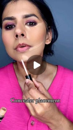 Concealer Tricks, 5 Minute Makeup, Makeup Order, Makeup Tips For Older Women, Face Makeup Tips, Hair And Makeup Tips, Lip Hair, Beauty Hair Makeup