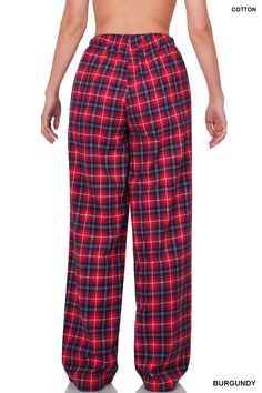 Plaid lounge pants with pockets. 100% cotton Drawstring elastic waist Inseam: 32" approx. (measured from size small) Color may vary slightly due to monitor resolution US Numeric Size US Size Bust (Inches) Waist (inches) Hip (Inches) Size 4-6 Small 34-36 26-28 36-38 Size 8-10 Medium 37-38 29-31 39-41 Size 10-12 Large 39-40 32-33 42-43 Size 12-14 XL 41-42 34-35 44-45 Size 14-16 1X 43 36 46 Size 16-18 2X 45 38 48 Size 18-20 3X 49 41 51 Plaid Pajama, Plaid Pajama Pants, Plaid Pajamas, Pastel Pink Aesthetic, Pants With Pockets, Lounge Pants, Pink Aesthetic, Size 16, Pajama Pants