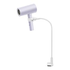 an image of a white desk lamp on a white background