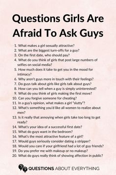 Questions Girls Are Afraid To Ask Guys Questions To Ask A New Guy, Awkward Questions To Ask A Guy, Personal Questions To Ask A Guy, Questions Girls Are Afraid To Ask Guys, Interesting Questions To Ask, Meaningful Questions To Ask A Guy, Questions To Ask A Guy, Fun Relationship Questions, Boyfriend Questions