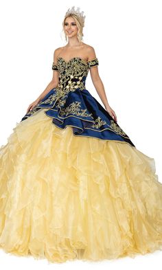 Long a-line quinceanera ball gown with sweetheart strapless neckline Quinceanera Navy Blue, Charro Dress, Vestido Charro, Long Velvet Dress, Girls Matching Dresses, Mexican Quinceanera Dresses, Charro Quinceanera Dresses, Quinceñera Dresses, Velvet Embroidery