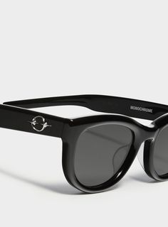 Monochrome 01 | GENTLE MONSTER Official Site Modern Matte Black Cat Eye Sunglasses, Latest Sunglasses, Gentle Monster, The Galaxy, Prescription Lenses, Black Frame, Sunglasses, Stars