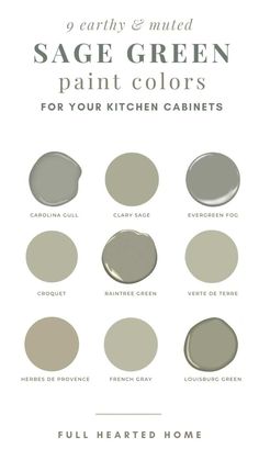 the best mushroom paint colors for your kitchen cabinets and floors, with text overlaying them