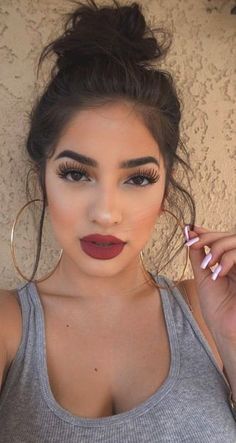 Makeup Cantik, Make Up Designs, Matte Makeup, Pinterest Makeup, Trendy Makeup, Foto Poses, Makeup Goals, Flawless Makeup, Makeup Designs