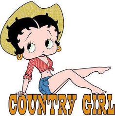 Betty Boop Cowgirl Images, Big Mack, Original Betty Boop, Betty Boop Birthday, Betty Boop Classic, Cartoon Clip