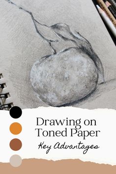 Toned Paper Tutorial Drawing Painting Sketchbook, Conte Crayon, Find Your Voice, Art Skills, Study Journal, Stay Consistent, Gain Confidence, Painting Medium, White Pencil